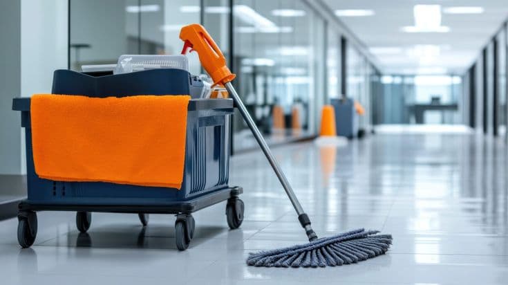 Nettoyage par extraction d'un divan en tissu